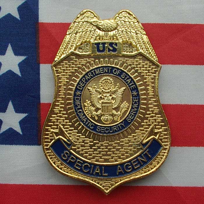 fbi系列 速度与激情 纯皮挂件 美国警徽 速度与激情 外交安全局dss